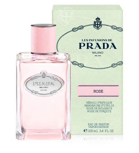 prada les infusions rose eau de parfum 100ml|Prada rose cologne.